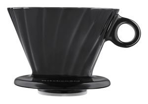 4 Cup Pour Over Cone Onyx Black 