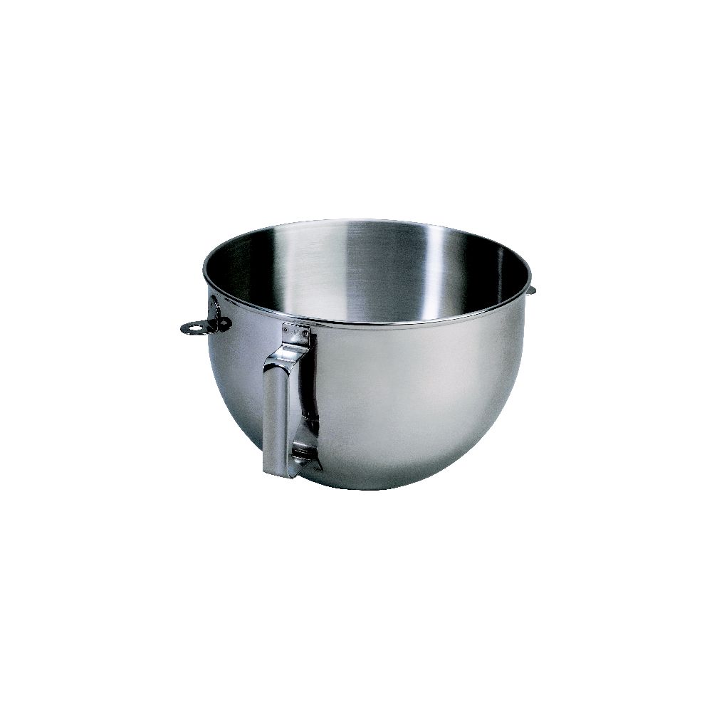 5 Quart Bowl-Lift Polished Stainless Steel Bowl with Flat Handle
