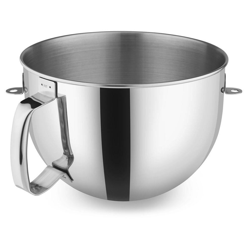 6 Quart Bowl-Lift Polished Stainless Steel Bowl with Handle