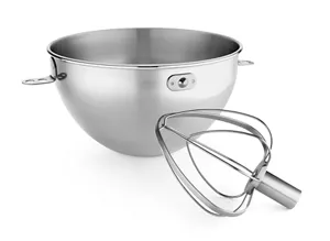 Stainless Steel Mixing Bowl For Kitchenaid 4.5QT And 5 QT Title