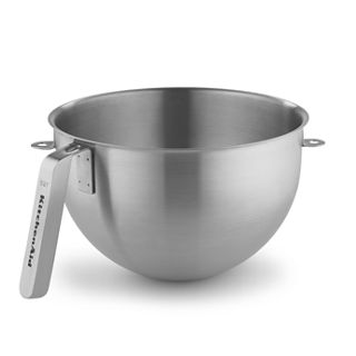 KitchenAid&reg; 5 Quart Nsf Certified Polished Stainless Steel Bowl w/ J Hook Handle, KSMC5QBOWL