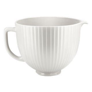 KitchenAid&reg; 5 Quart Classic Column Ceramic Bowl in Columns, KSM2CB5PCC
