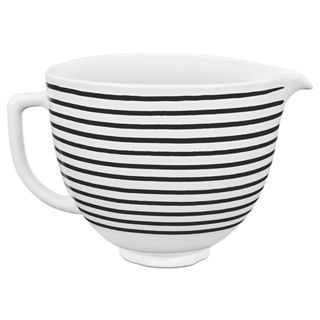 KitchenAid® 5 Quart Horizontal Stripes Patterned Ceramic Bowl, KSM2CB5PHS