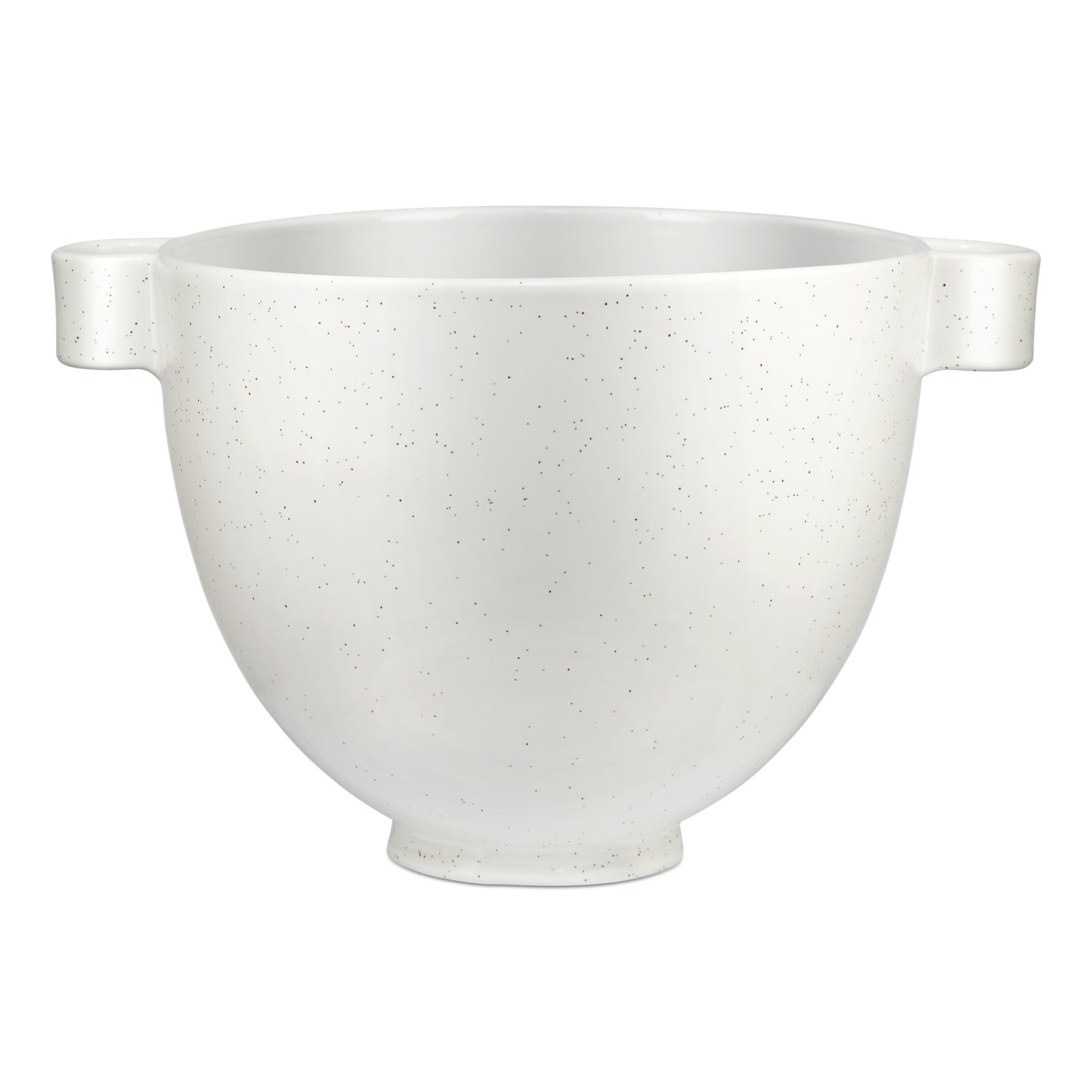KitchenAid® 5 Quart Speckled Stone Ceramic Bowl in Grey, KSM2CB5PSS