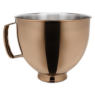 KitchenAid® 5 Quart Tilt-Head Metallic Finish Stainless Steel Bowl in Copper, KSM5SSBRC