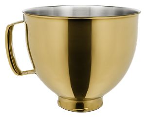 KitchenAid 5 qt. Tilt-Head Gold Metallic Finish Stainless Steel Bowl