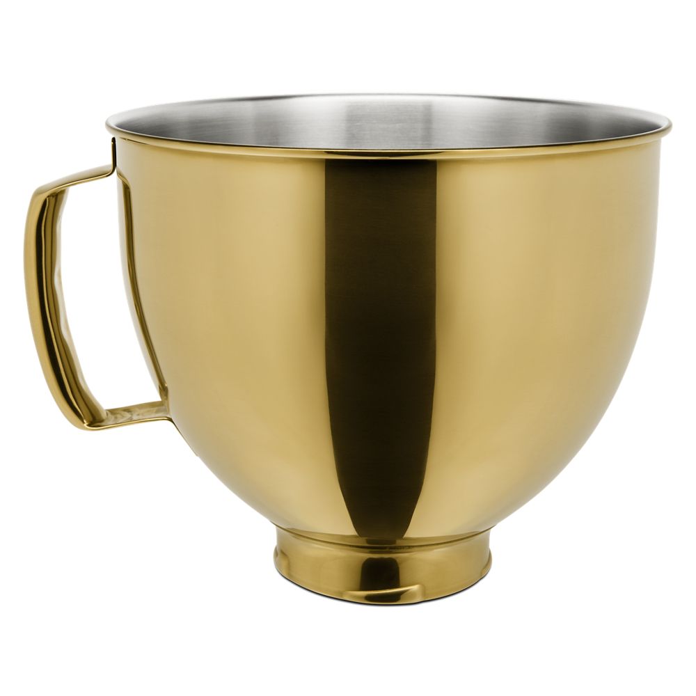 5 Quart Tilt-Head Metallic Finish Stainless Steel Bowl