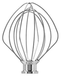 K45WW Wire Whip Attachment for 4.5-5Qt KitchenAid Tilt-Head Stand Mixer,  Stainless Steel Whisk Attachment for Kitchenaid Mixer