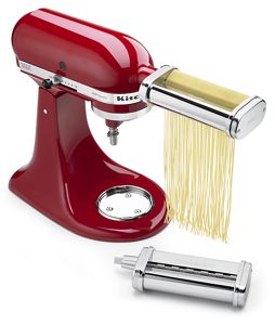 Pasta Attachment For Kitchenaid Stand Mixer,pasta Maker Machine With Pasta  Roller Angel Hair And Fettuccine Pasta Cutter Kitchen