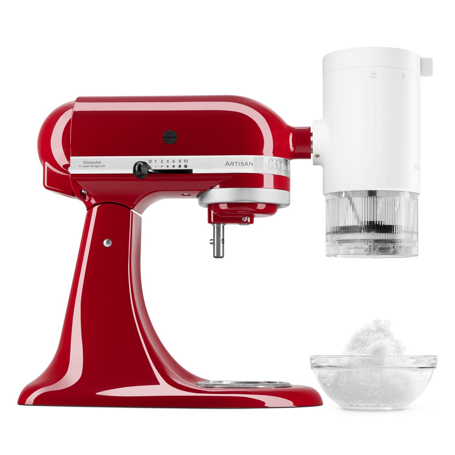 KitchenAid Shaved Ice Attachment & Bowl Set, One Size, White