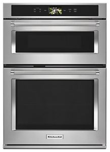 Smart Oven+ 30" Combination Oven with Powered Attachments Stainless Steel KOCE900HSS | KitchenAid