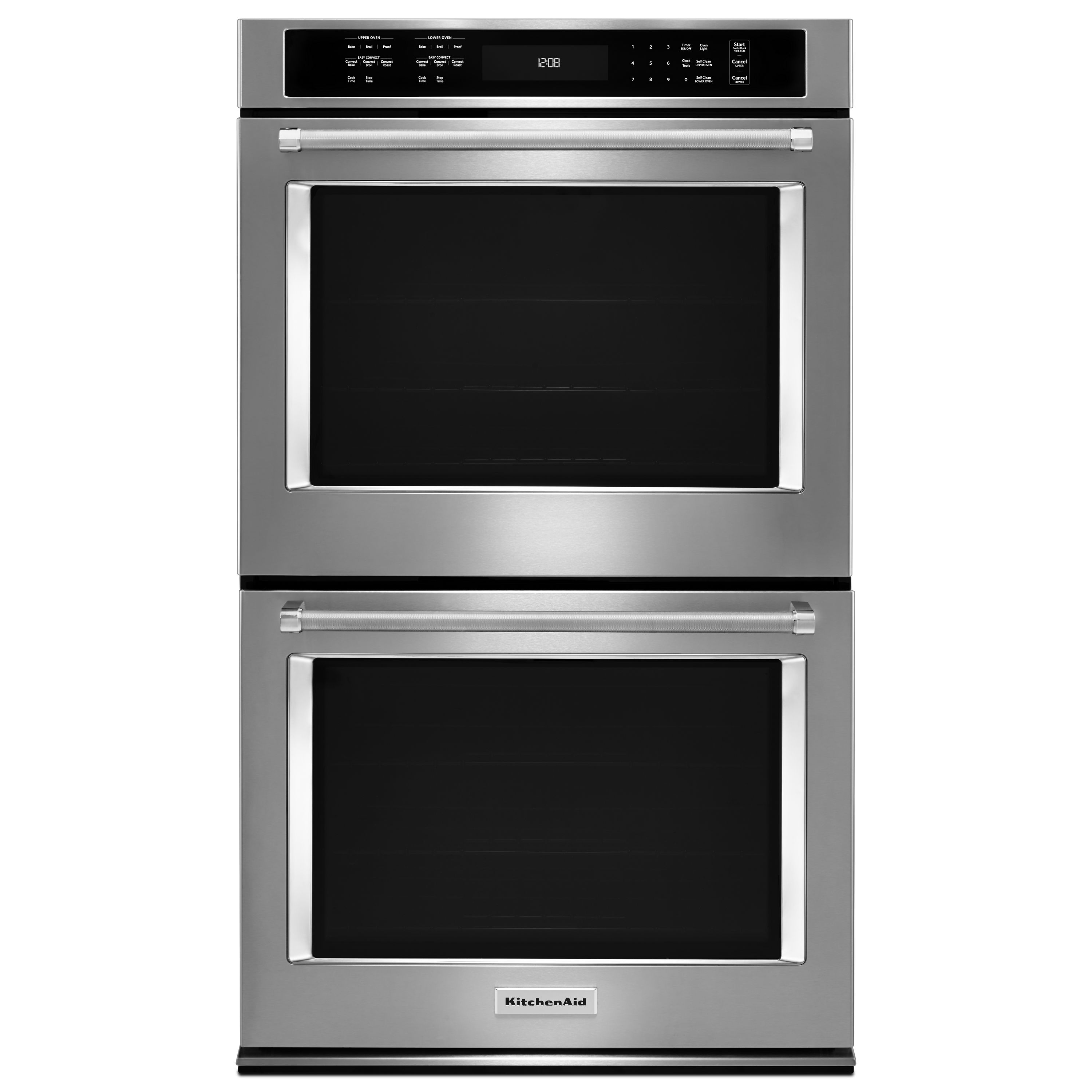 KitchenAid 30" Double Wall Oven with Even-Heat™ True Convection Stainless Steel KODE500ESS Picture 1