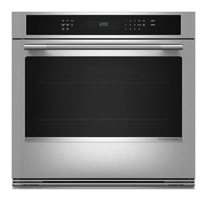 30-inch Electric Single Wall Oven with No Preheat Air Fry Mode - PrintShield™ Finish