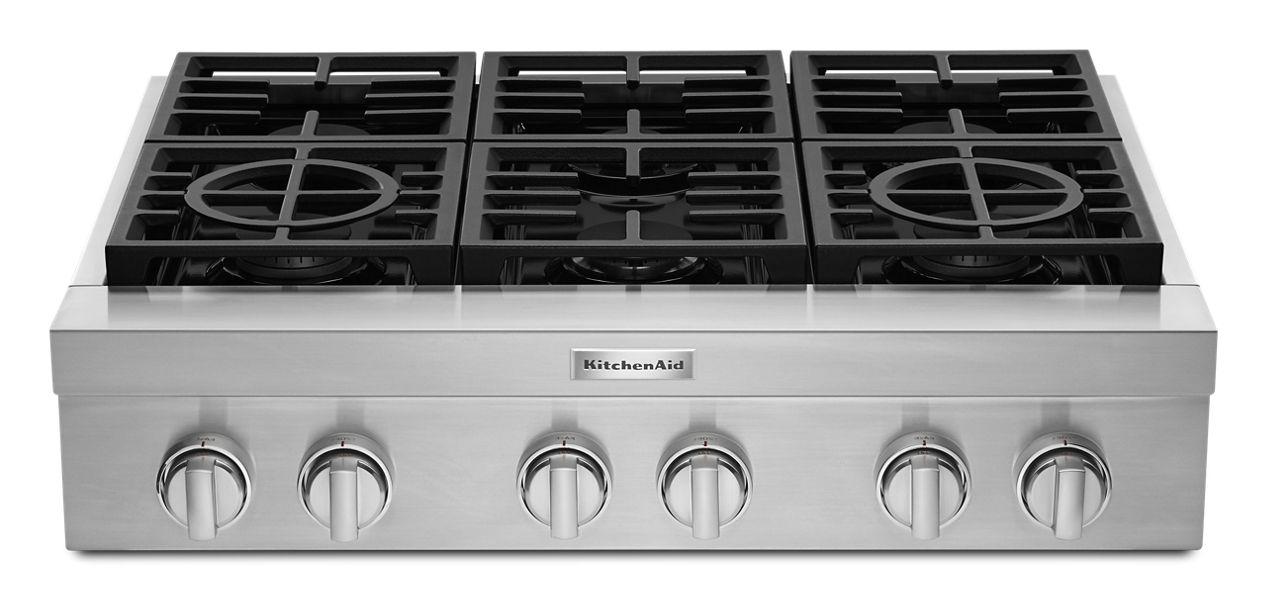 6 Burner Commercial Style Gas Rangetop