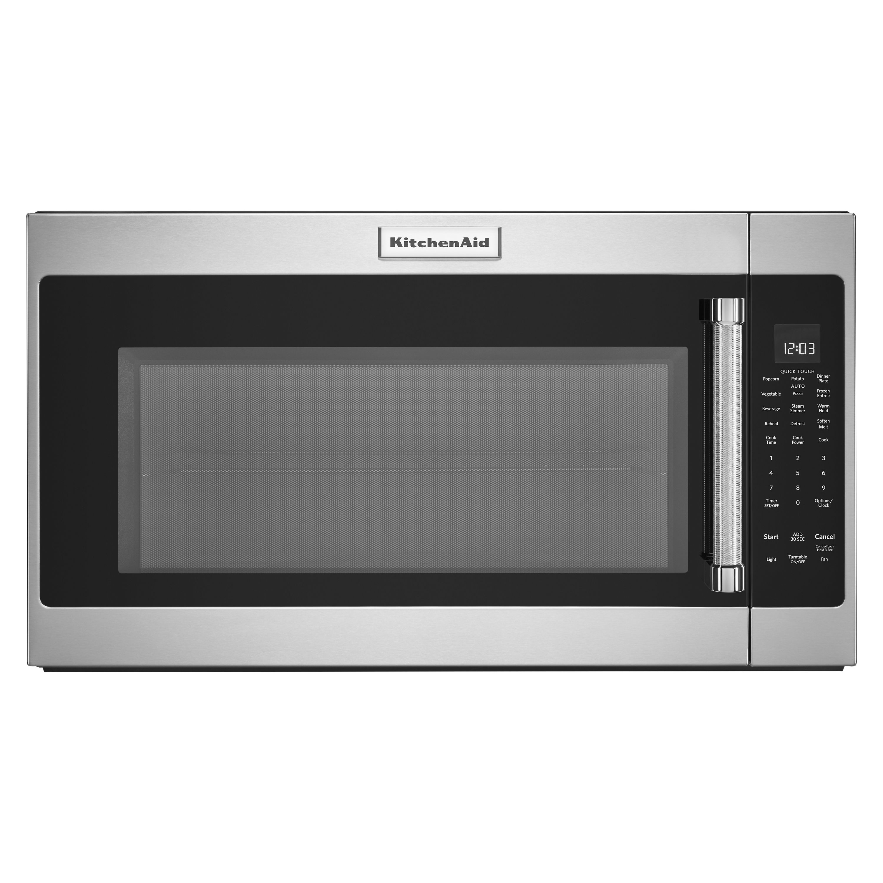 KitchenAid 30" 1000-Watt Microwave Hood Combination Stainless Steel KMHS120ESS Picture 1