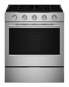 5.0 Cu. Ft. Smart Slide-in Gas Range with Convection Cooking Modes