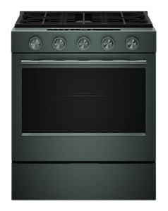 5.0 Cu. Ft. Smart Slide-in Gas Range with Convection Cooking Modes and 2-in-1 Burner