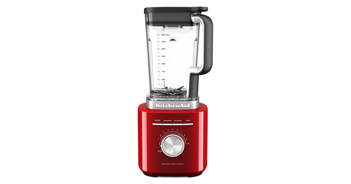 Pure Power Blender with 68 oz Plastic Jar - Empire Red | KitchenAid US