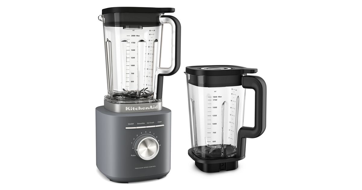 KitchenAid® Pure Power Blender with a 68oz plastic jar and a 62oz