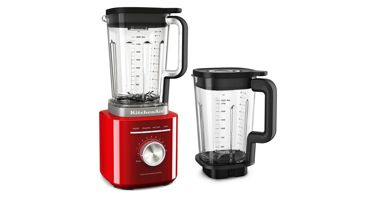 KitchenAid® Pure Power Blender with a 68oz plastic jar and a 62oz