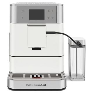 KitchenAid® Refurbished Fully Automatic Espresso Machine Kf7 in Porcelain White, RKES8557PL