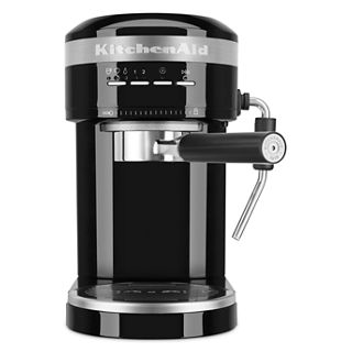 KitchenAid� Metal Semi-Automatic Espresso Machine in Black, KES6503OB