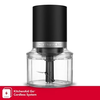 KitchenAid Go™ Cordless Top Down Chopper - Battery Sold Separately in Black, KTCR350BM