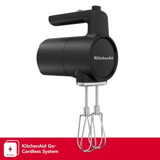 KitchenAid Go&bdquo;&cent; Cordless Hand Mixer - Battery Sold Separately in Black, KHMR700BM