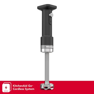KitchenAid Go&bdquo;&cent; Cordless Hand Blender - Battery Sold Separately in Black, KHBRV00BM