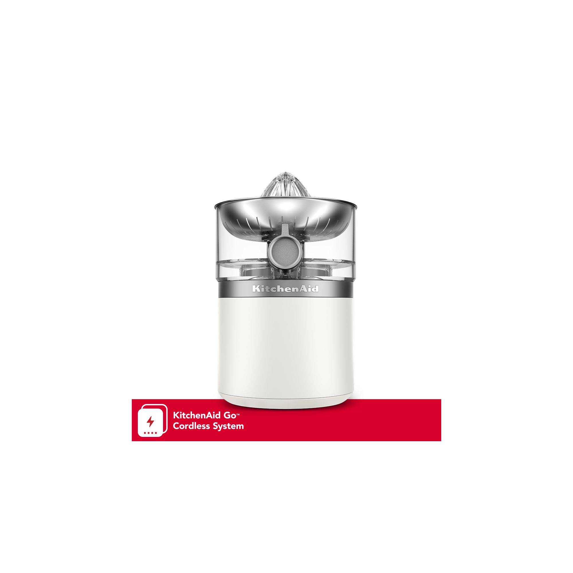 KitchenAid Go® Cordless Citrus Juicer - battery sold separately - Porcelain White