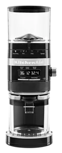 KitchenAid 4.5 oz Onyx Black Burr Coffee Grinder at