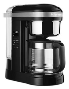 12 Cup Drip Coffee Maker with Spiral Showerhead