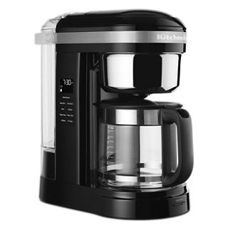 KitchenAid&reg; 12 Cup Drip Coffee Maker w/ Spiral Showerhead & Programmable Warming Plate in Black, KCM1209OB