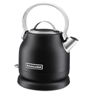 KitchenAid® 1.25 L Electric Kettle in Black, Stainless Steel, KEK1222BM