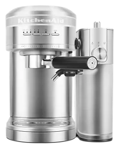 Metal SemiAutomatic Espresso Machine and Automatic Milk Frother