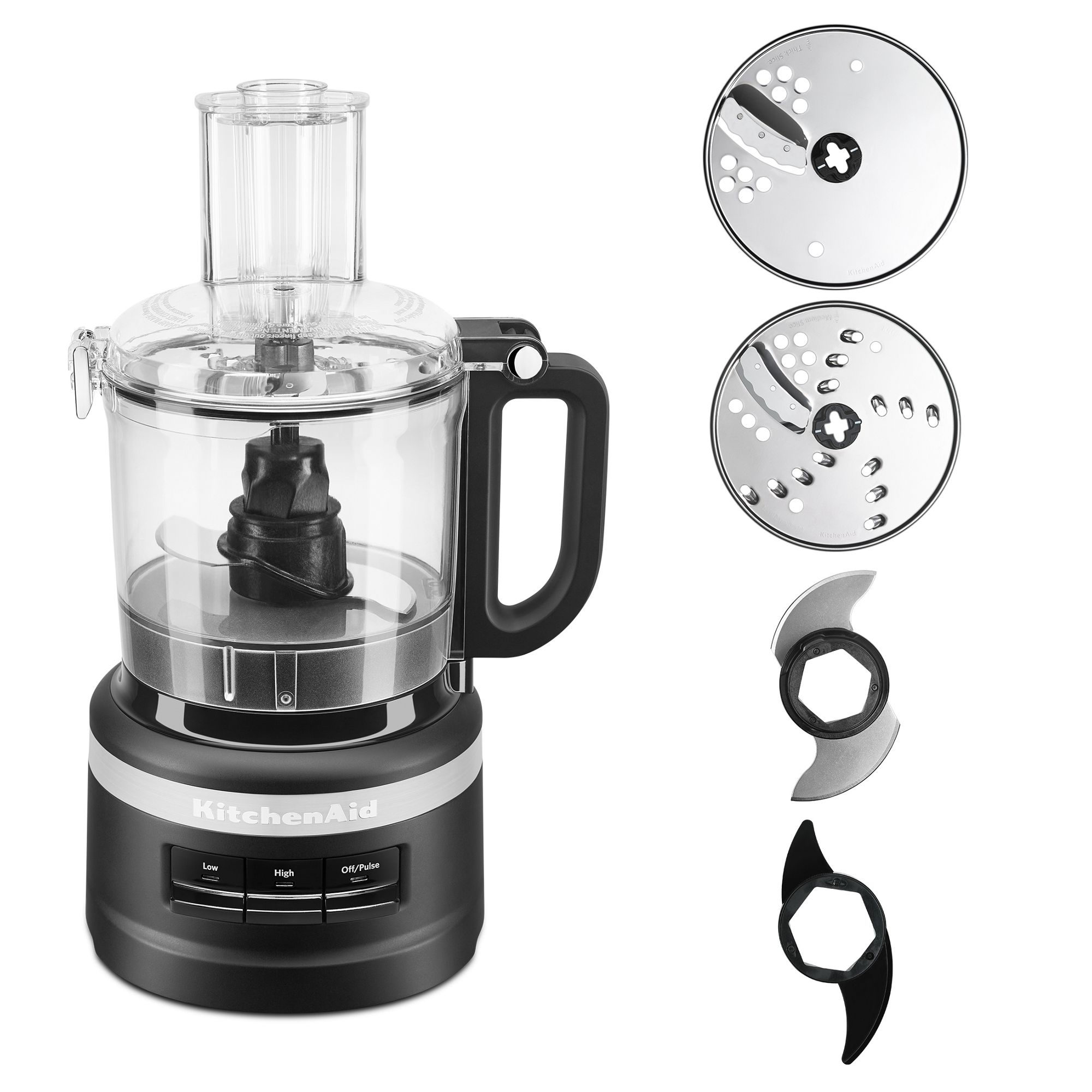 7 Cup Food Processor Plus - Black Matte