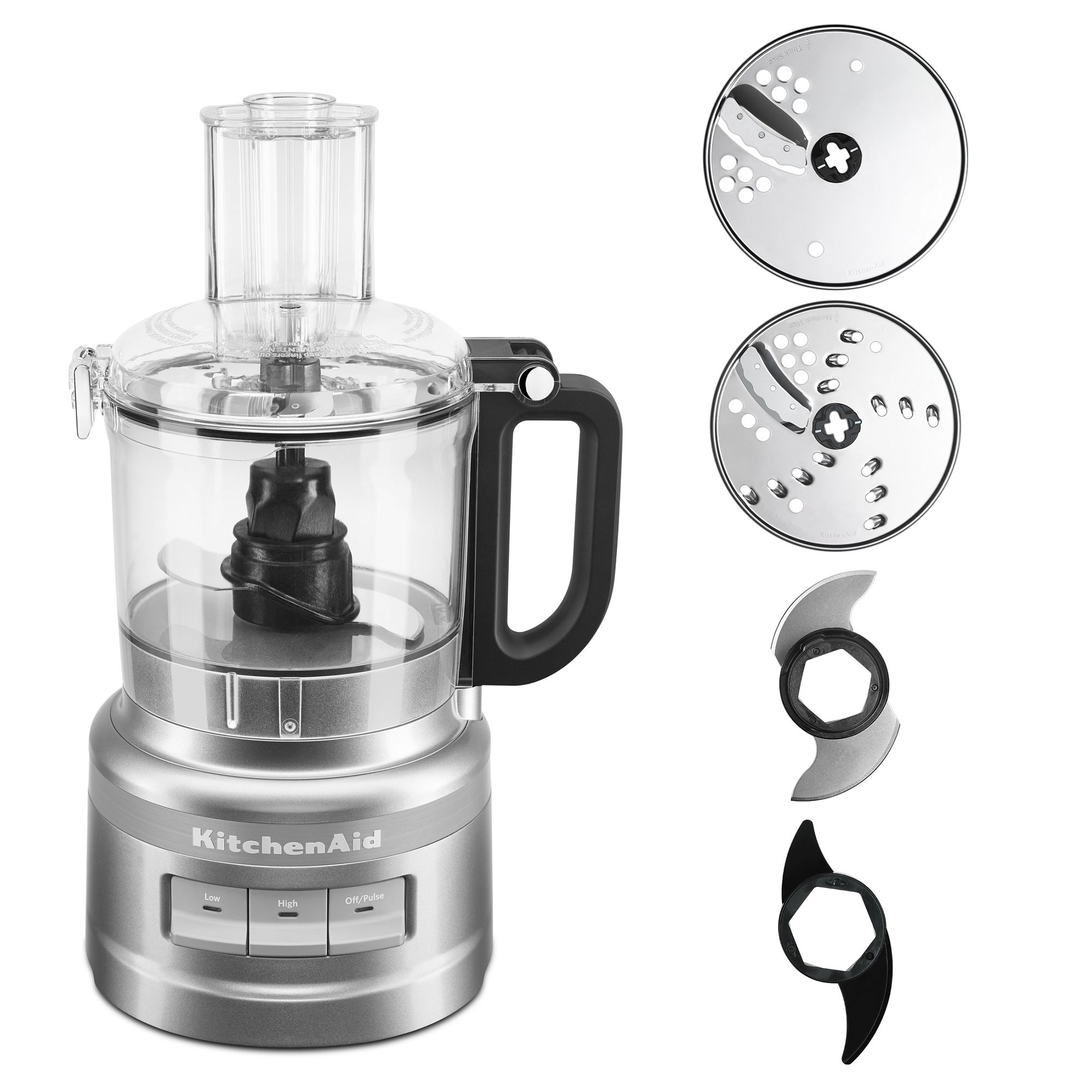 7 Cup Food Processor Plus - Contour Silver