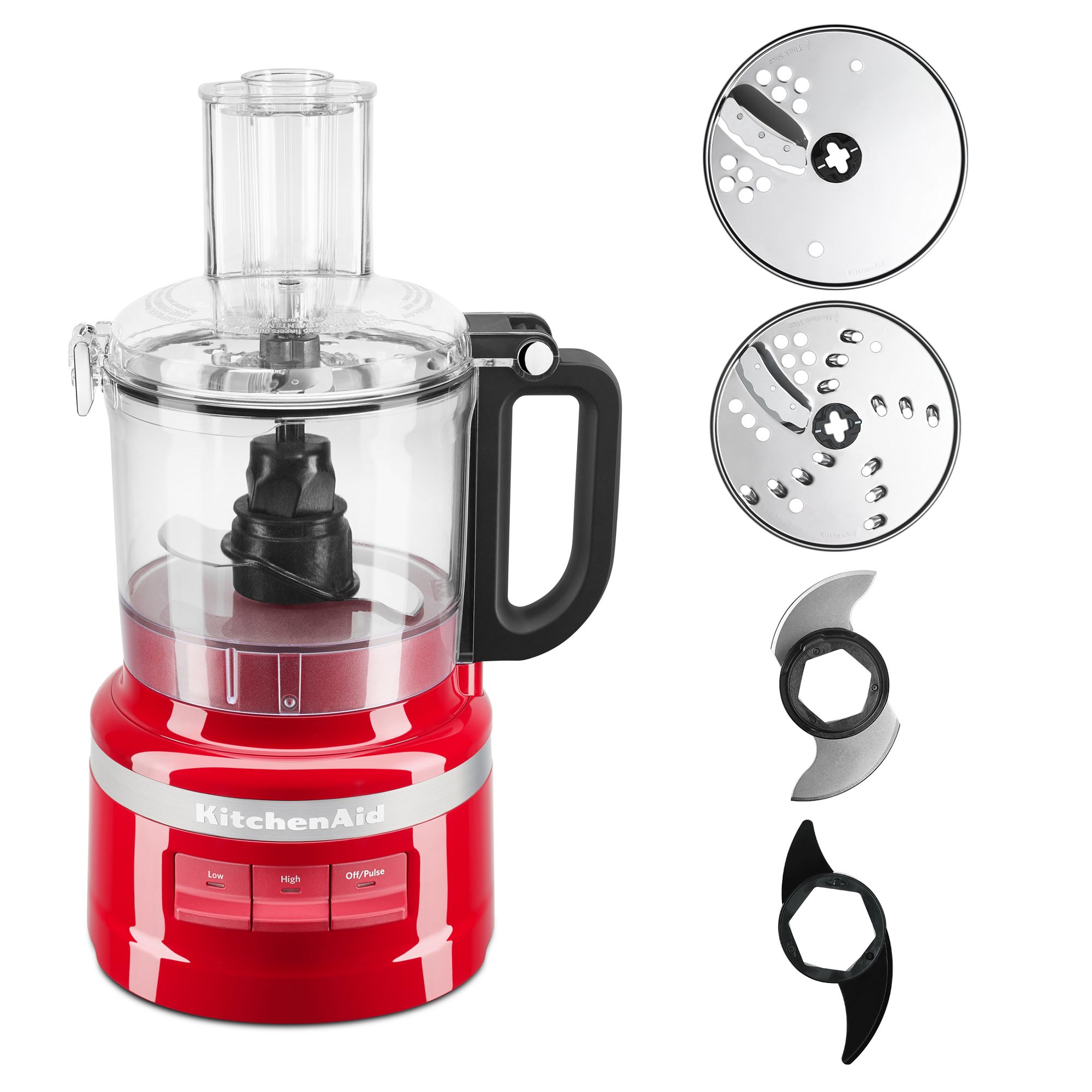 7 Cup Food Processor Plus - Empire Red