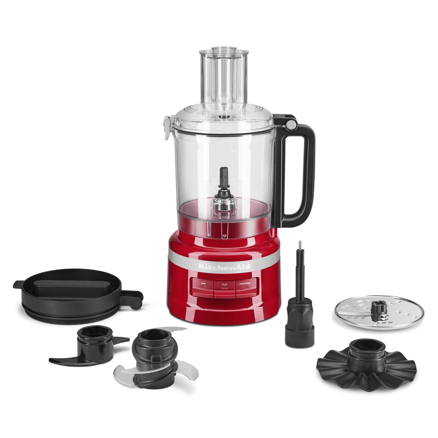KitchenAid® 9 Cup Food Processor in Red, KFP0921ER