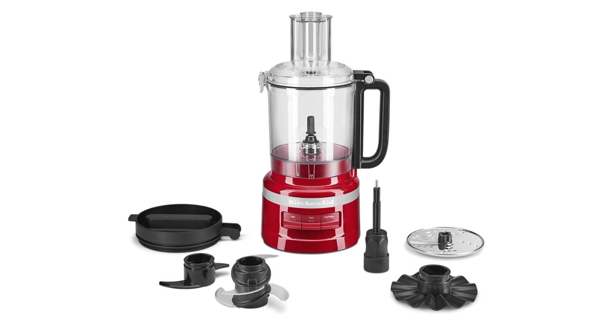 9 Cup Food Processor - Empire Red | KitchenAid US