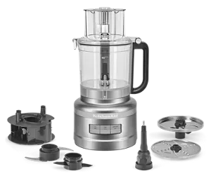 KitchenAid 7-Cup Contour Silver Food Processor - KFP0718CU