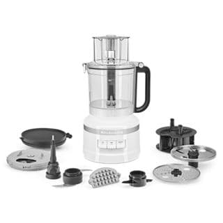 KitchenAid® 13-Cup Food Processor w/ Dicing Kit in White, KFP1319WH