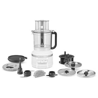 KitchenAid&reg; 13-Cup Food Processor w/ French Fry Disc & Dicing Kit in White, KFP1320WH