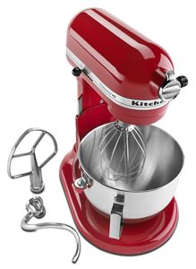 Borgerskab Nøgle Absay Professional HD™ Series 5 Quart Bowl-Lift Stand Mixer Empire Red KG25H0XER  | KitchenAid