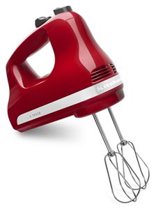 5-Speed Kitchen Handheld Mixer with Storage Case and 6 Stainless