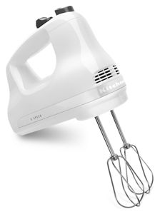 KitchenAid KHM5DH 5-Speed Ultra Power Hand Mixer White