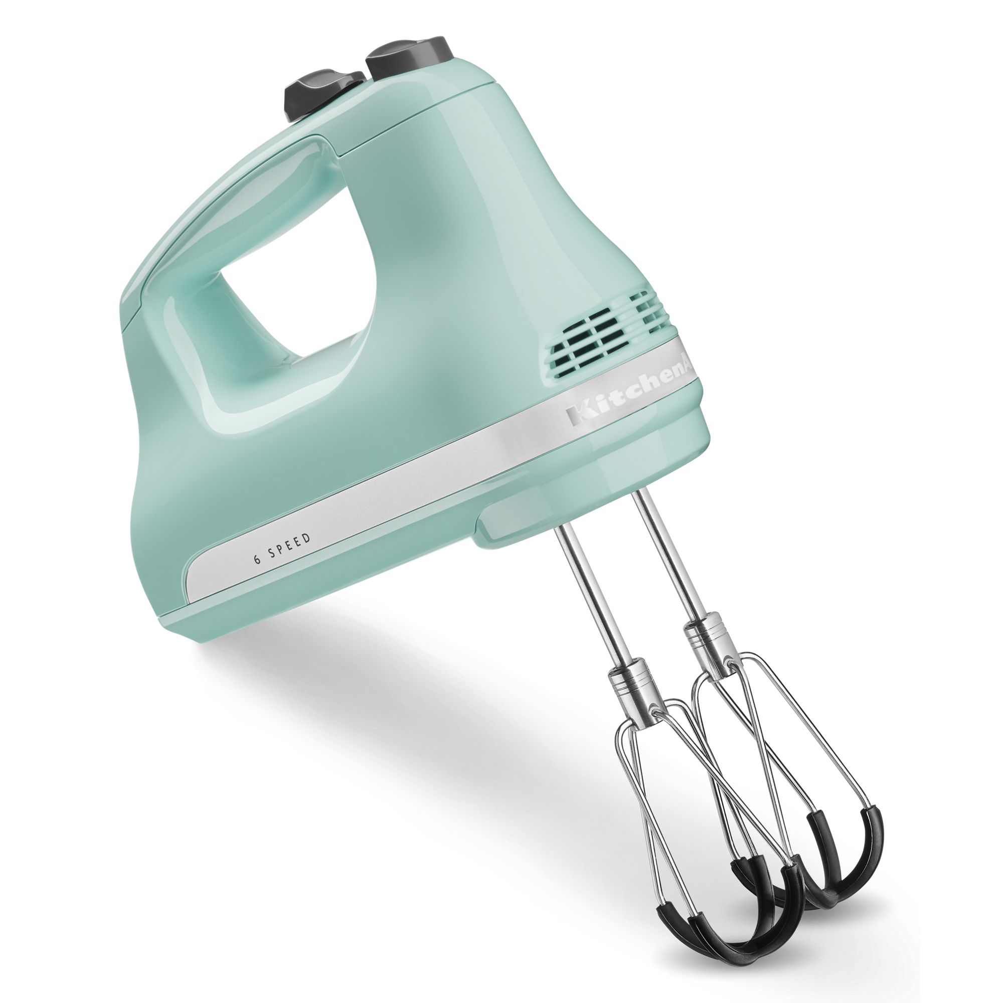 6 Speed Hand Mixer with Flex Edge Beaters - Ice