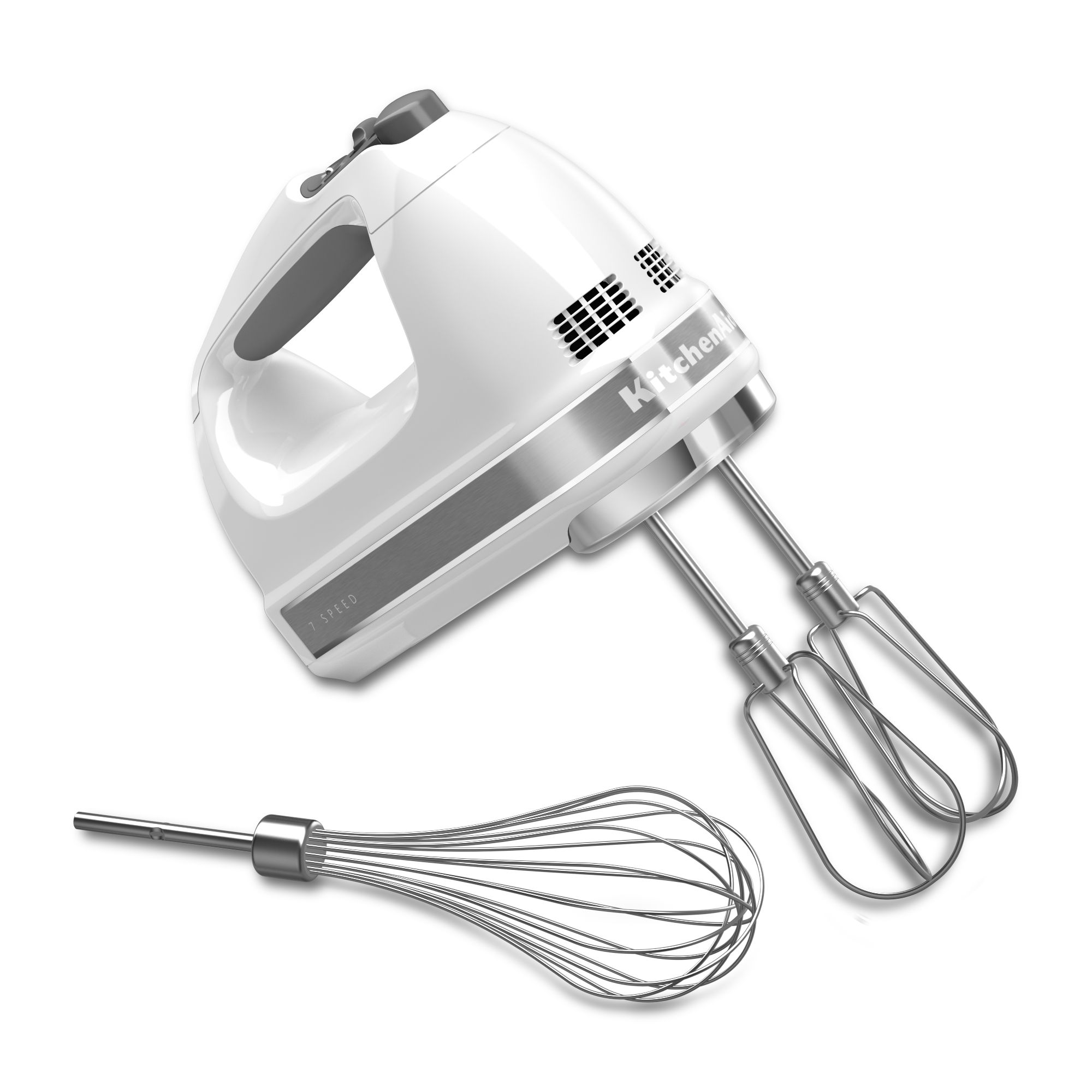 7-Speed Hand Mixer - White