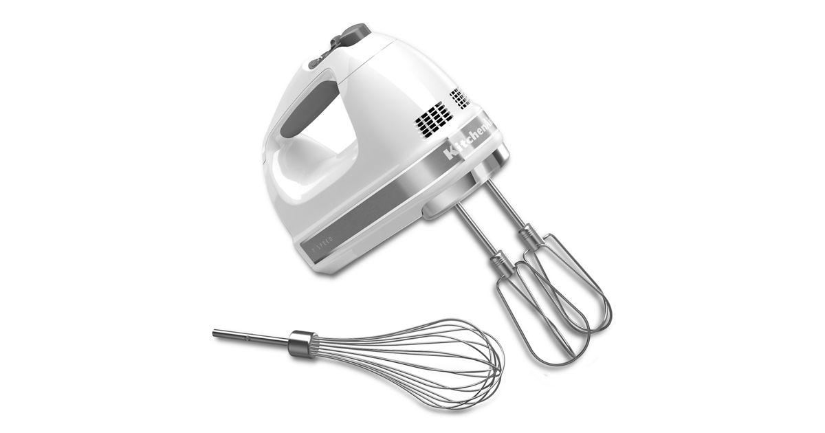 7-Speed Hand Mixer - White | KitchenAid US