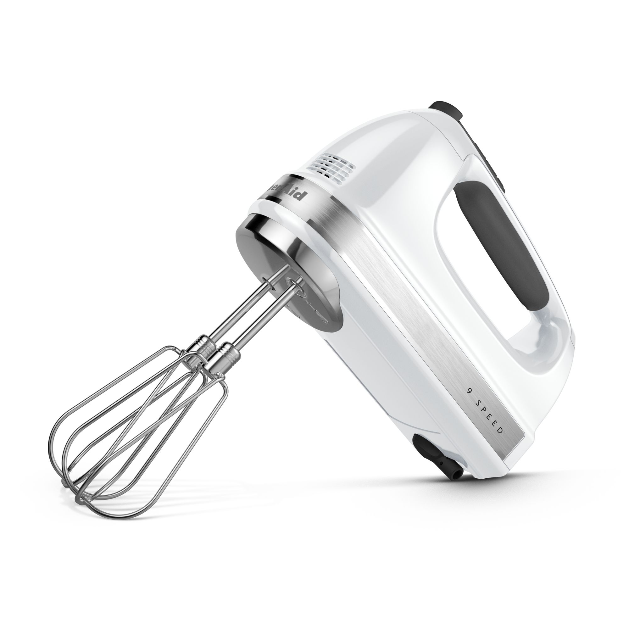 9-Speed Hand Mixer - White